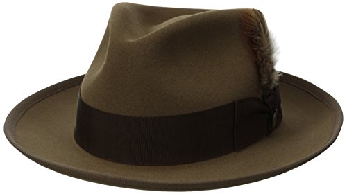 Stetson Men s Whippet Royal Deluxe Fur Felt Hat, Tawny, 7.25