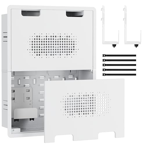 ynVISION.DESIGN 17 Inch Recessed Media Box