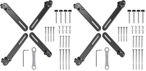 Kit adaptateur VESA Maclean MC-990 pour installer un écran sans trou sur bras