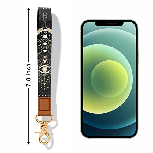 Image of Wrist Lanyard Key Chain, Cute Wristlet Strap Keychain Holder for Women Men Car Keys ID Badges Card Wallet Phone Camera