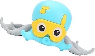 Amosfun 3 Pçs Natação Polvo Acabar Brinquedo De Polvo Brinquedo De Banho Flutuante Oceano Criatura Brinquedo De Banheira Brinquedo De Banho De Natação Polvo Brinquedo De Água Andando