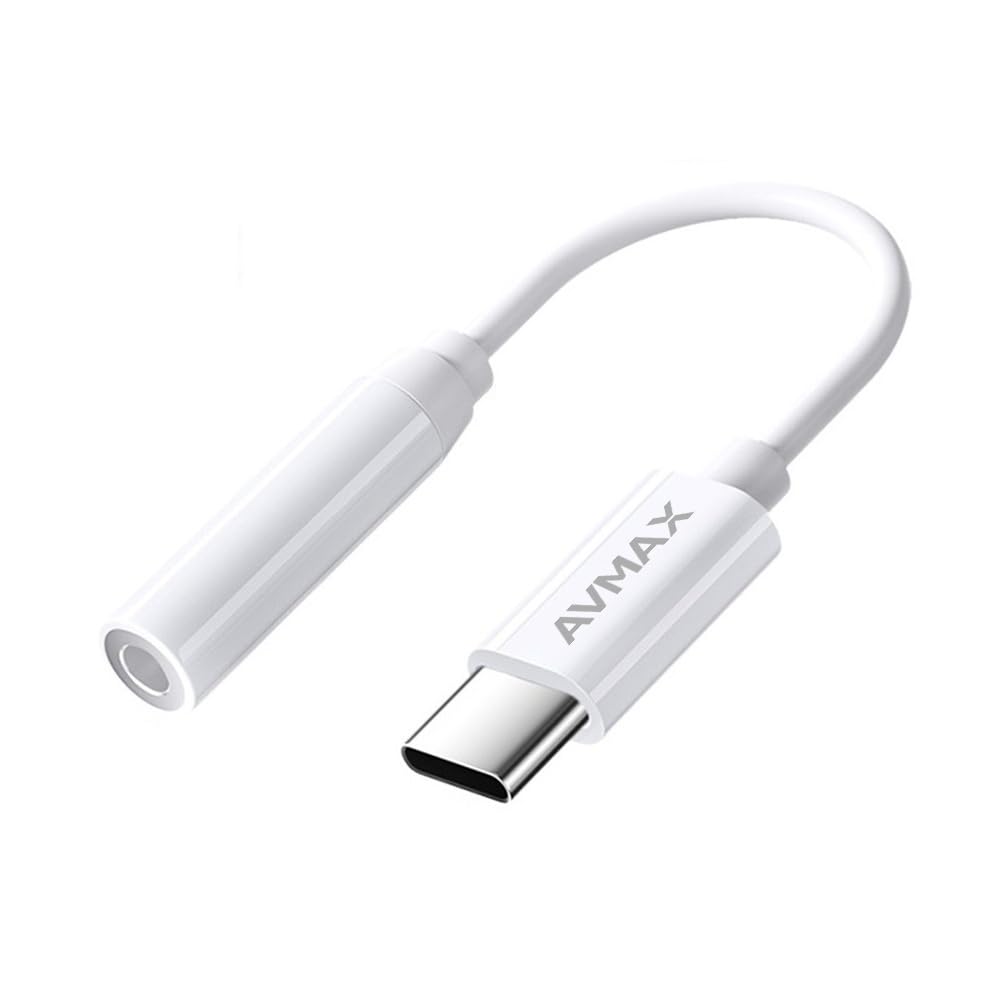AVMAX USB C - 3.5mm オーディオヘッドホンアダプター HiFi…