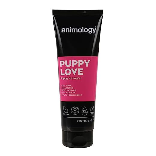 Animology Puppy Love Shampoo-250 ml, helder, uniseks