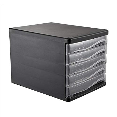 Classeur semi-transparent avec 4 tiroirs - Orga moderne - Solution de rangement pour la maison et le bureau - Design élégant pour une gestion efficace de...