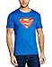 Produktbild DC Comics Herren Superman Logo T-Shirt XXX-Large Königsblau