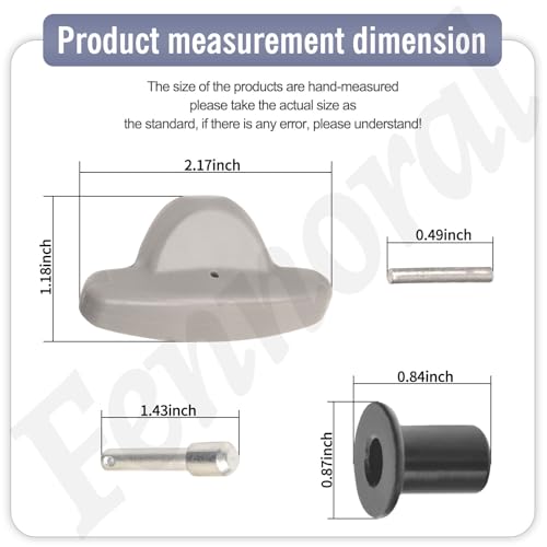 2 Pack 06530-VL0-315ZA Handle Adjuster Kit for Hon-da Self Propelled 21\" 22\" Mower, Fits Model HRX2175VKA HRR2168VKA, Replaces 06530-VL0-305 - Thumbnail 2