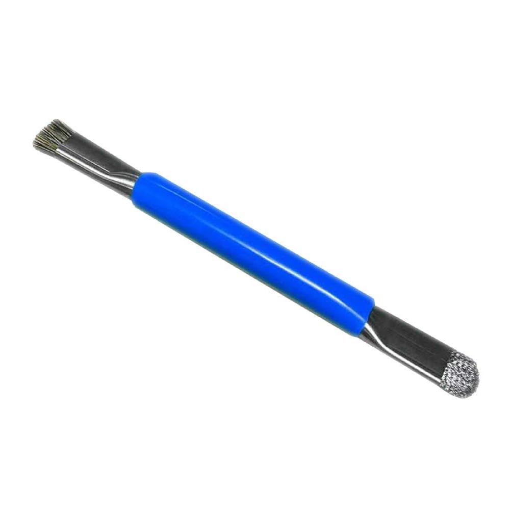 Double Head Anti-static Brush Mainboard Rework Brush For Mobile Phone BGA CHIP IC Repair Soldering Cleaning Tool Anti-static Brush For Electronics