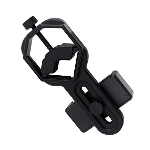 Baluue Adaptador de lente de microscópio de plástico para câmera de smartphone, telescópio, acessóri