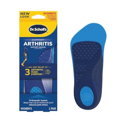 Dr. Scholl's ARTHRITIS Pain Relief Orthotics // Clinically Proven Immediate Relief of Osteoarthritis Pain in Feet, Knees and Hips for Women's 6-10