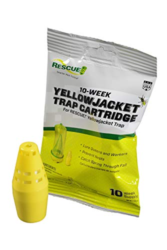 Rescue! YJTC Yellowjacket Attractant Cartridge (10 Week Supply) – For Rescue! Reusable Yellowjacket Traps thumb #1