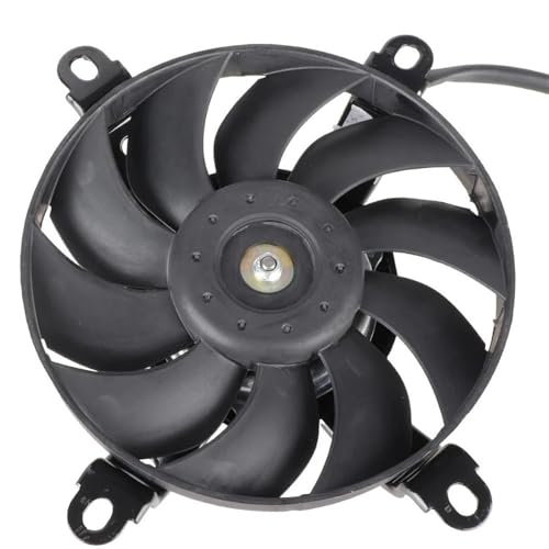 Ventilador de radiador 12V con motor eléctrico de alta capacidad para refrigeración de ATV