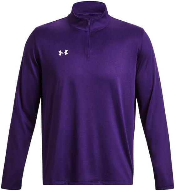 Under Armour Men's Team Tech 1/4 Zip Loose Royal Blue Long Sleeve Shirt