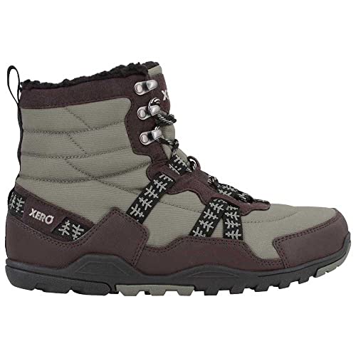 Xero Shoes Alpine Snow Boot - Men's Insulated Outdoor Winter Boot - Waterproof Sage #TOP2