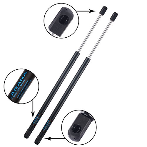 ARANA 6614 Rear Window Glass Lift Supports/Struts/Shocks for 2005 To 2009 Land Rover Lr3 2009-2013 Lr4 (black 2)