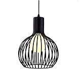 Voltaje: 110-220 V ; Estilo: Retro, Vintage, Industrial ; Altura-26cm, Diámetro-20 cm ; Fuente de luz: E27; Máximo 40-60 W(Sin bombilla).