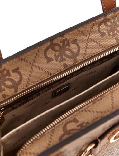 Sac Bandouliere Guess Sac Bandoulière Izzy Top Zip Shoulde Latte Logo OS865422 Unique - vue 4