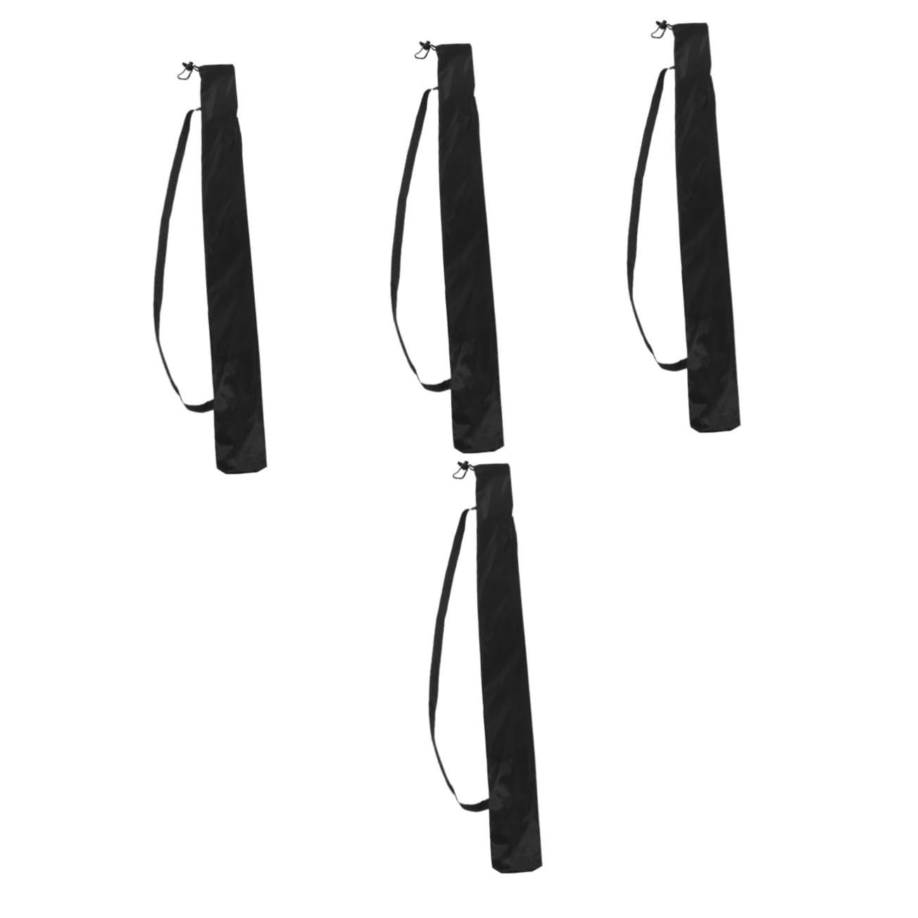 SUPVOX 4pcs Baseball Bat Storage Bag Carrier Foam Carry Baseball Backpack Adult Large Holder Bat Accessory Youth Softball Bag Small Baseball Bat Bag Oxford Cloth Black