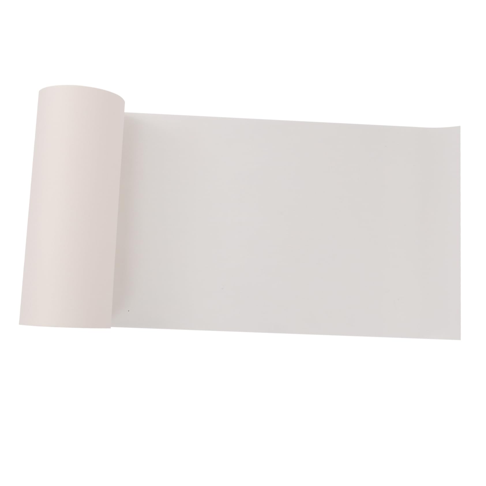 SEWOART Papel de Arroz Engrosado para Caligrafía China, 100m, Blanco, Apto para Tinta, Adecuado para Practicar Escritura y Pintura