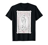 Mary Miraculous Medaille Our Lady Catholic Vintage French Art T-Shirt