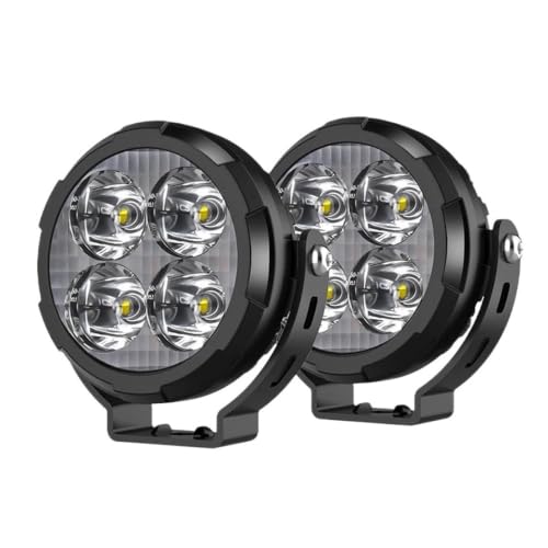 Phares avant projecteur de travail LED idéal pour les longs trajets en BMW R1250GS et F900