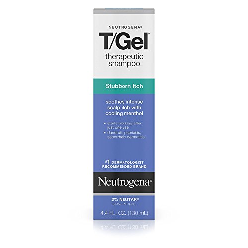 Neutrogena T/Gel Therapeutic Shampoo Original Formula, Anti-Dandruff Treatment for Long-Lasting Relief of Itching and Flaking Scalp as a Result of Psoriasis and Seborrheic Dermatitis, 16 fl. oz
