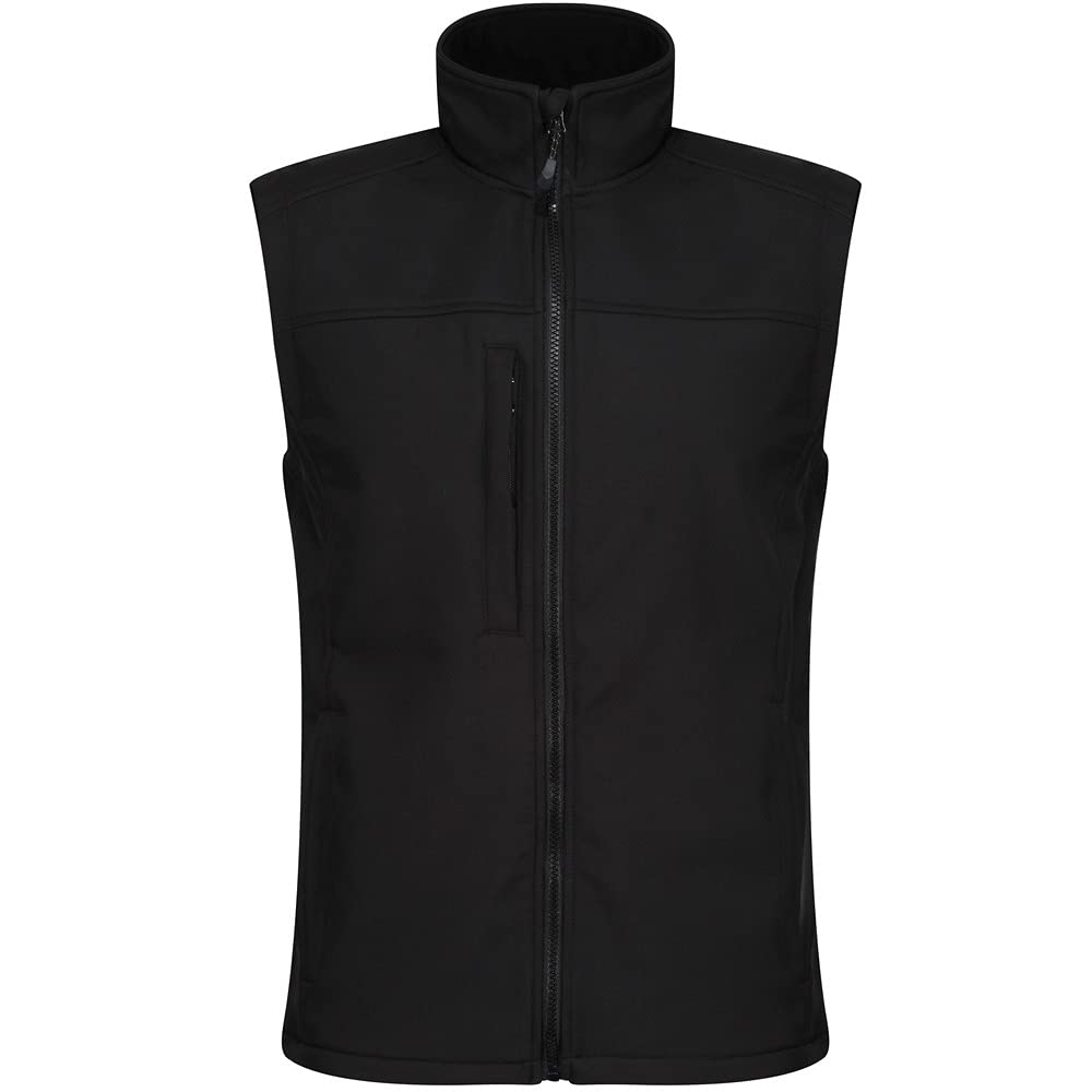 Regatta Professional Flux Softshell Gilet Size: Xl Men's Black