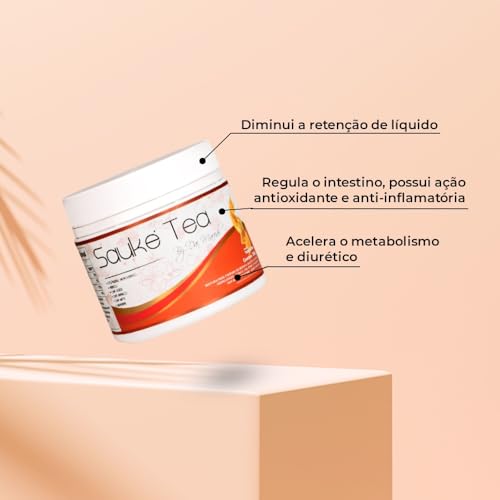 Sauke Beauty, Sauké Tea Chá Tangerina Auxilio Da Cabeça Os Pés 300g