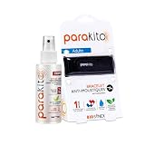 PARAKITO   Lot Économique Protection Intégrale Anti Moustiques & Anti Tiques   Bracelet Adulte Noir + Spray Tropic 100ml (3 ans et +)   Actifs d’Origine Végétale   Sans DEET
