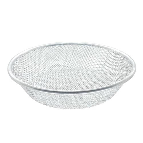 Eficiente herramienta de tamizado de abono y tierra, tamiz de jardín, equipo de tamizado de jardinería, pantalla portátil de compost, textura de metal, pantalla portátil