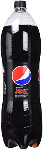 Pepsi Max Refresco Cola con Zero Azúcar - Paquette de 4 x 2 L - Total: 8 L Cover