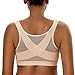 DELIMIRA Femme Soutien-Gorge Ouverture Devant Posture - Pas Rembourré Avoine Bruyère 105B
