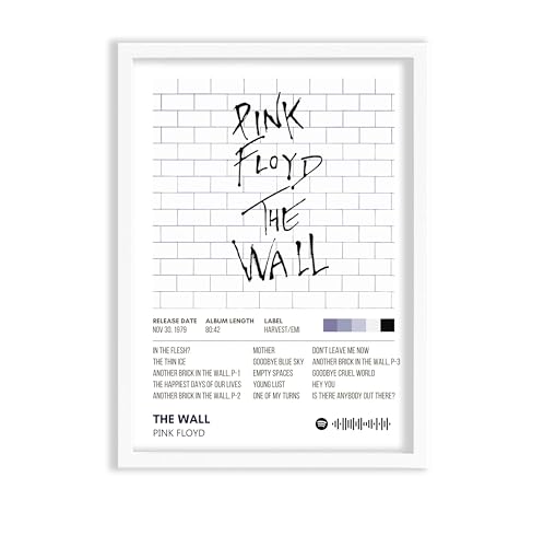 Image of Pink Floyd Music Poster 13x19 Inch Unframed | 300 GSM Matte Board Paper with Peel & Stick Tape Included | Rock Band Wall Art Dark Side | Posters for Wall | Home Decor | Wall Decor Items | Room Decoration Items
