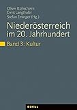  Niederösterreich im 20. Jahrhundert, Bd.3 : Kultur: 3: Politik /Wirtschaft /Kultur / Band 3: Kultur