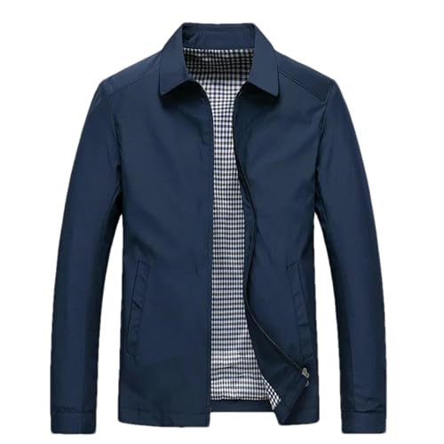 Veste pour homme printemps automne blouson affaires décontracté M
