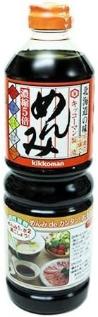 Amazon 北海道限定 キッコーマン めんみ 1000ml 3本セット 1l 濃縮5倍 和風調味料 めんつゆ キッコーマン めんつゆ 通販