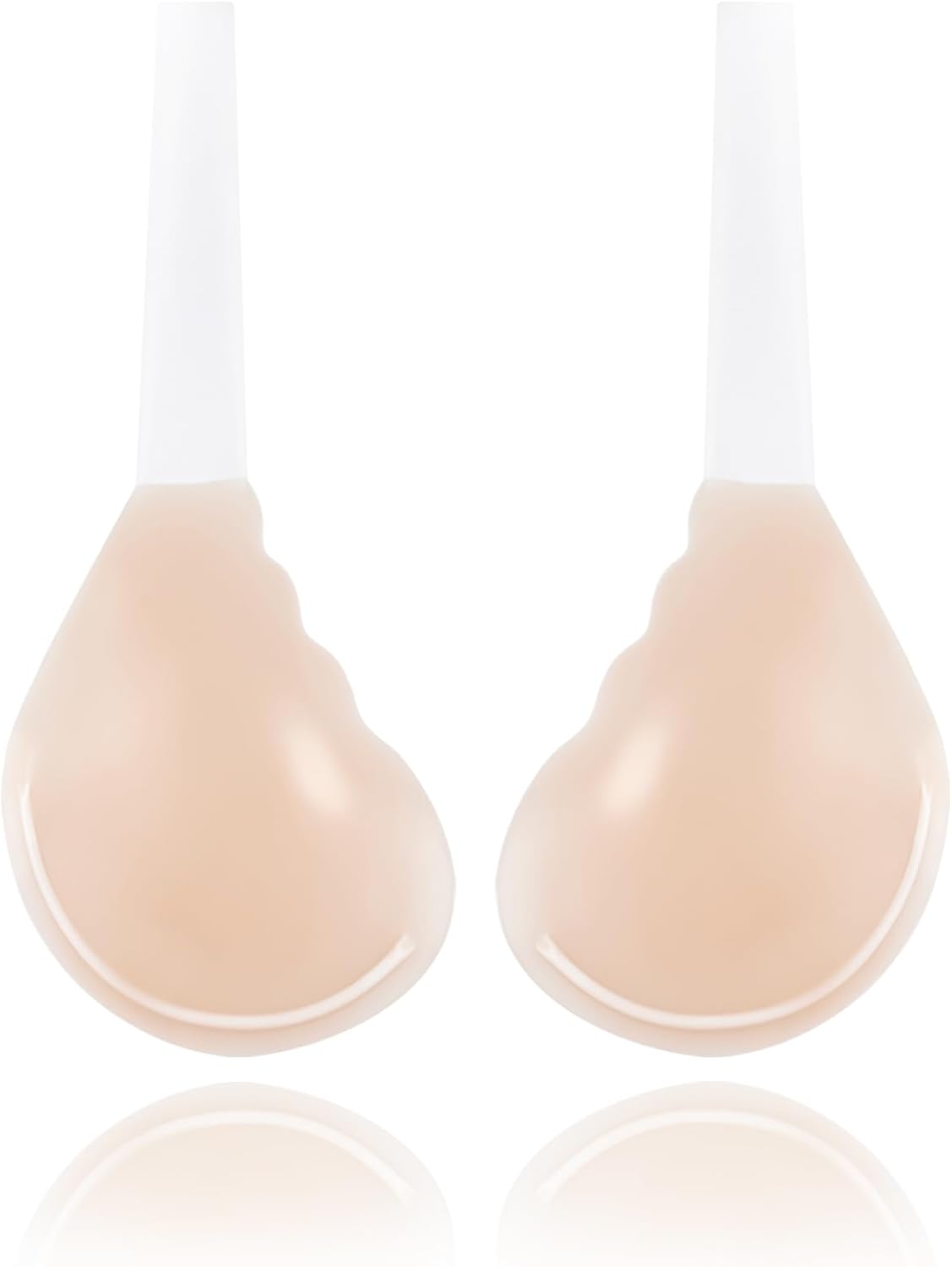 Invisible Lift Sticky Bra for Large Breasts - Women's Seamless Backless Strapless Push Up Adhesive Silicone Bra