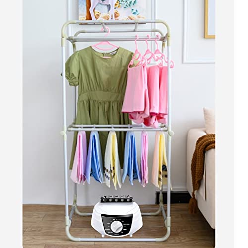 Elektrische wasdroger Knop drogen, Droger Hete lucht drogen Bescherming tegen oververhitting, energiebesparende natte… - Image 7