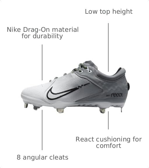 Image of Nike Women's Hyperdiamond 4 Elite Softball Cleats