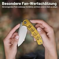 CIVIVI Mini Praxis Klappmesser Taschenmesser, 7,56 cm D2-Klinge C18026C-4 – Ansicht 3