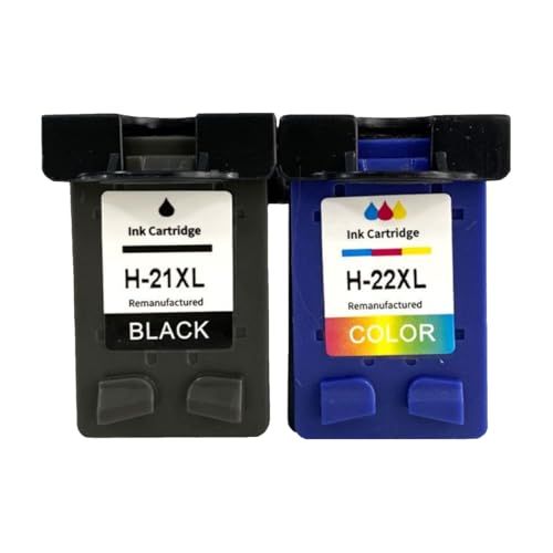 Cartouches 21 22 C9351AA pour imprimante F2100 2180 et 2200