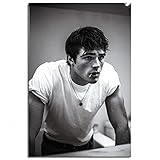Jacob Elordi Poster Print Wall Art Canvas Poster Room Decoration Gift Unframed 12'x8'