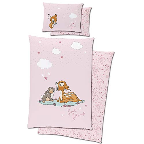 Ropa de cama para bebé de algodón Bambi Dreams de 100 x 135 cm 2