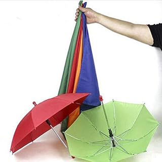 SUMAG Silks to 4 Umbrellas Magic Tricks 1 Set Scarves Magic Magician Stage Illusion Gimmick Prop Funny Mentalism Classic Toys