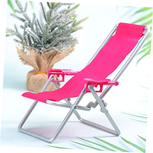 GANAZONO 6 Pçs Casa De Bonecas Minúscula Modelo De Cadeira Para Casa Decoração Dobrável Para Longue
