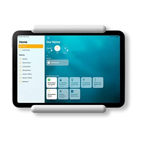 elago Home Hub Mount Designed for iPad Wall Mount - Tablet Wall Mount Compatible with iPad, iPad Mini, iPad Air, iPad Pro, Galaxy Tab and Most Tablets - Easy Installation, Cable Management (White) Cover