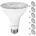 LUXRITE 6 Pack LED PAR30 Flood Light Bulb, 75W Equivalent, 3000K Soft White, 850 Lumens, 11W Dimmable, Indoor Outdoor Spotlight Bulb, Wet Rated, E26 Standard Base, UL Listed