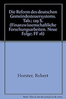 Die Reform Des Deutschen Gemeindesteuersystems 3428006607 Book Cover