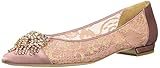 Pointed Toe Badgley Mischka Womens Lailah, Powder pink, 7 M US