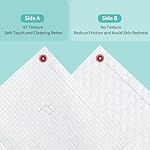 Face Towels, 10"×12" Disposable Face Towel, Face Towelettes XL, Ultra Soft Makeup Remover Dry Wipes, Thick Face Towel for Sensitive Skin, 50 Count (1 Pack) - Image 4