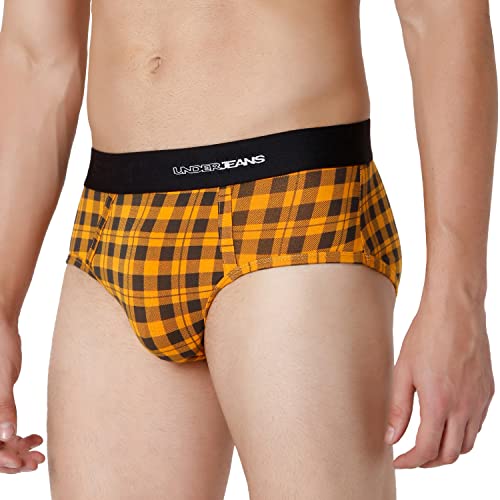 Image of Underjeans Men's Cotton Blend Regular Fit Brief
